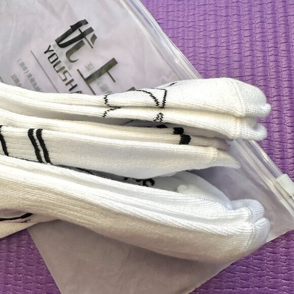 New Men's 5 Pairs Low Cut White Socks 70% Cotton Shoe 6-12 w Zip Gift Bag Sport - Picture 8 of 8